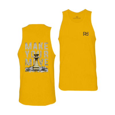 Gold Make Your Move Men's Tank Top