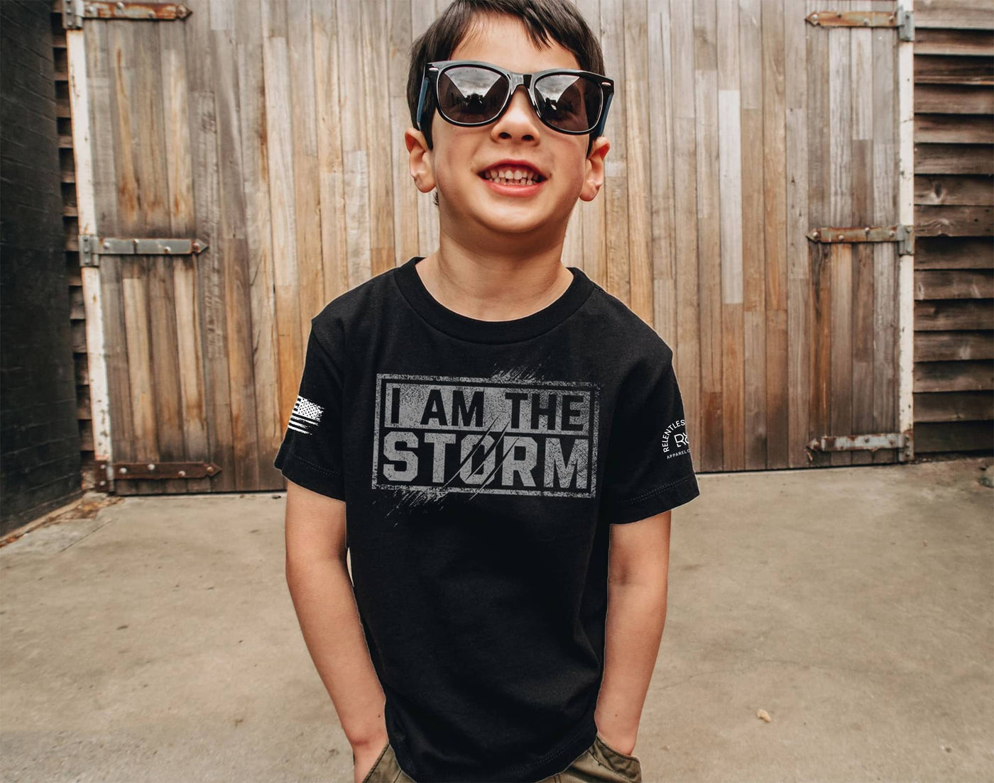 I Am The Storm® | 2 | Front | Youth Tee