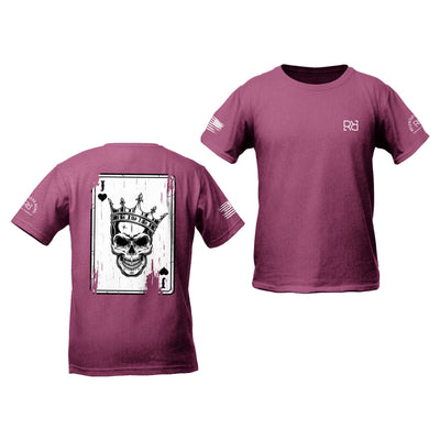 Heather Magenta Rebel Prince Rebel Jack Youth Tee