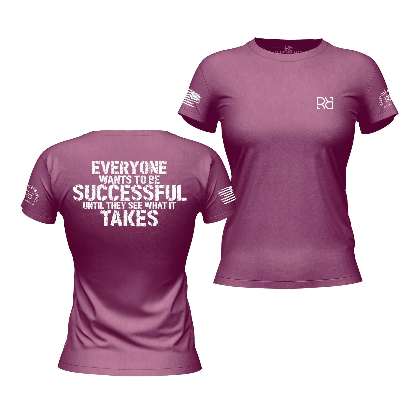 Everyone Wants To Be Successful... | B&W | Premium Women's Tee