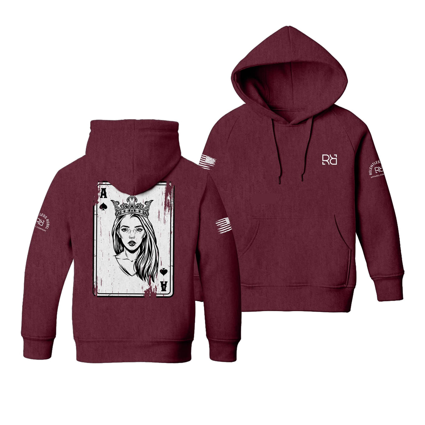 Rebel Princess | "Rebel Ace" | Youth Hoodie