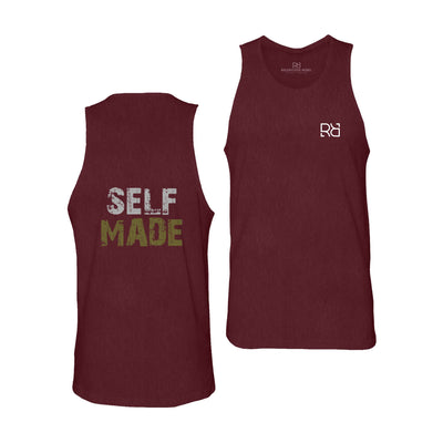 Maroon Self Made Men's Tank Top