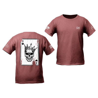 Heather Mauve Rebel Prince Rebel Jack Youth Tee