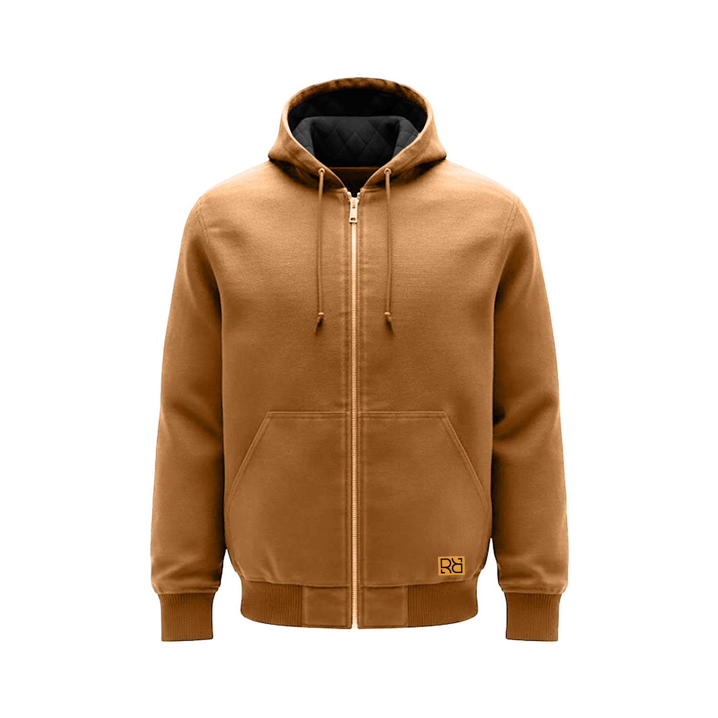 Saddle field jacket with the RR logo on the pocket