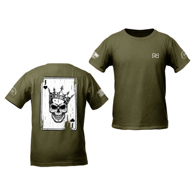 Military Green Rebel Prince Rebel Jack Youth Tee