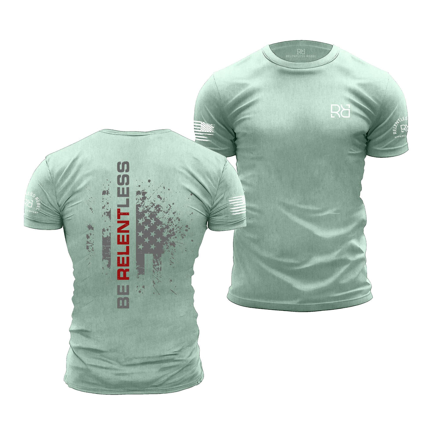 Relentfess Be Relentless | R | Premium Men's Tee – Relentless Rebel Apparel