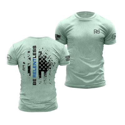 Be Relentless Mint Men's Tee