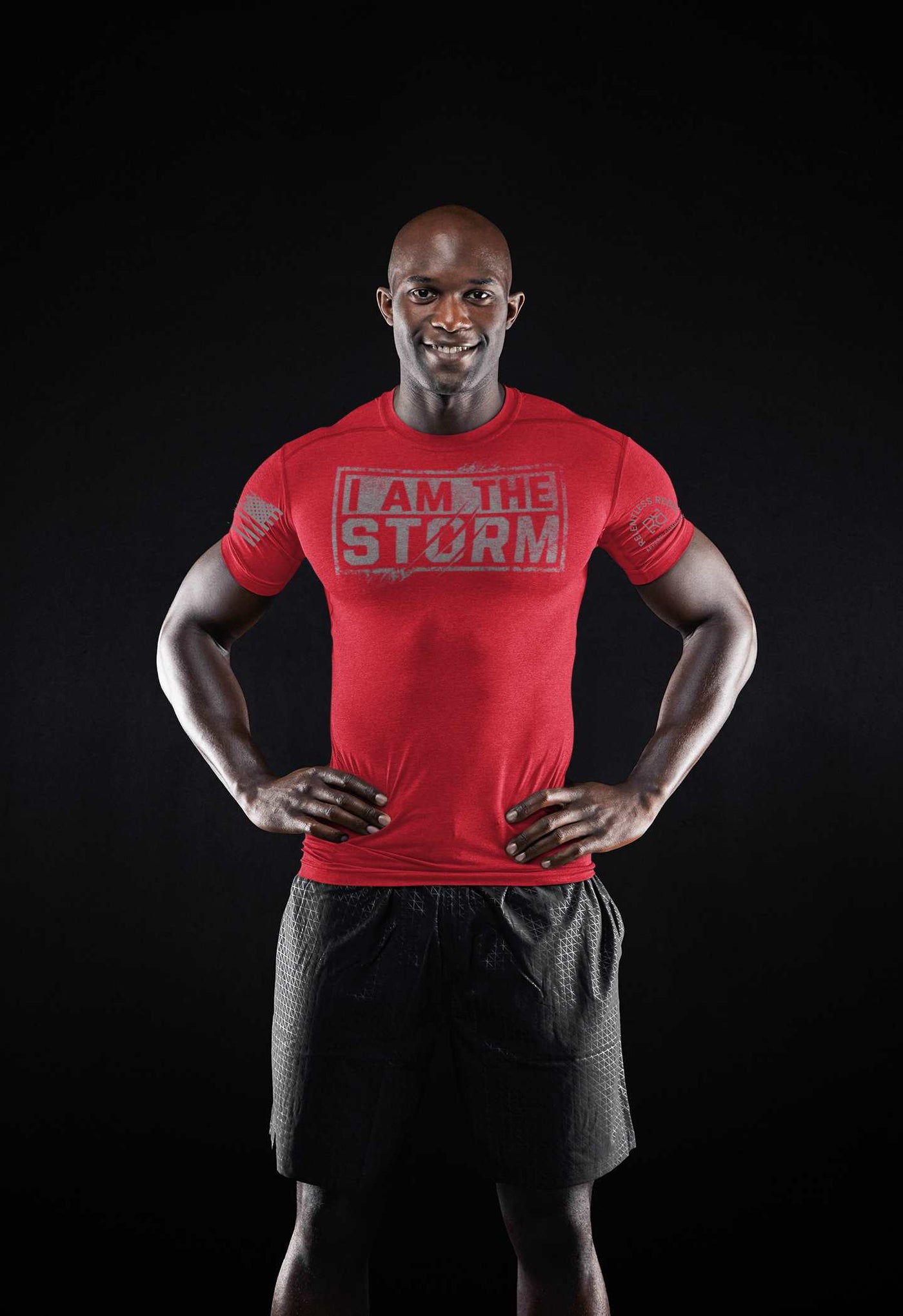 I Am The Storm | Rebel King "Rebel Ace" | Red Men's Tee Bundle