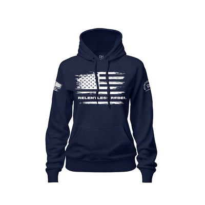 Relentless Rebel Flag | Front | Women's Hoodie