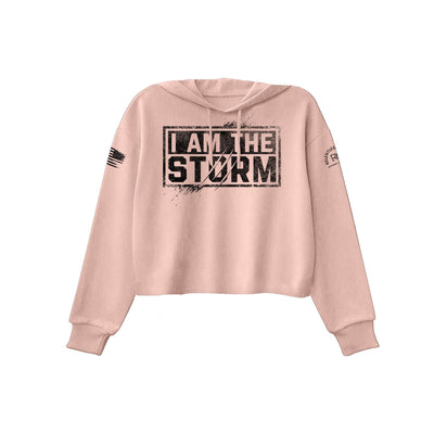I Am the Storm | 2 | Front | Women's Cropped Hoodie