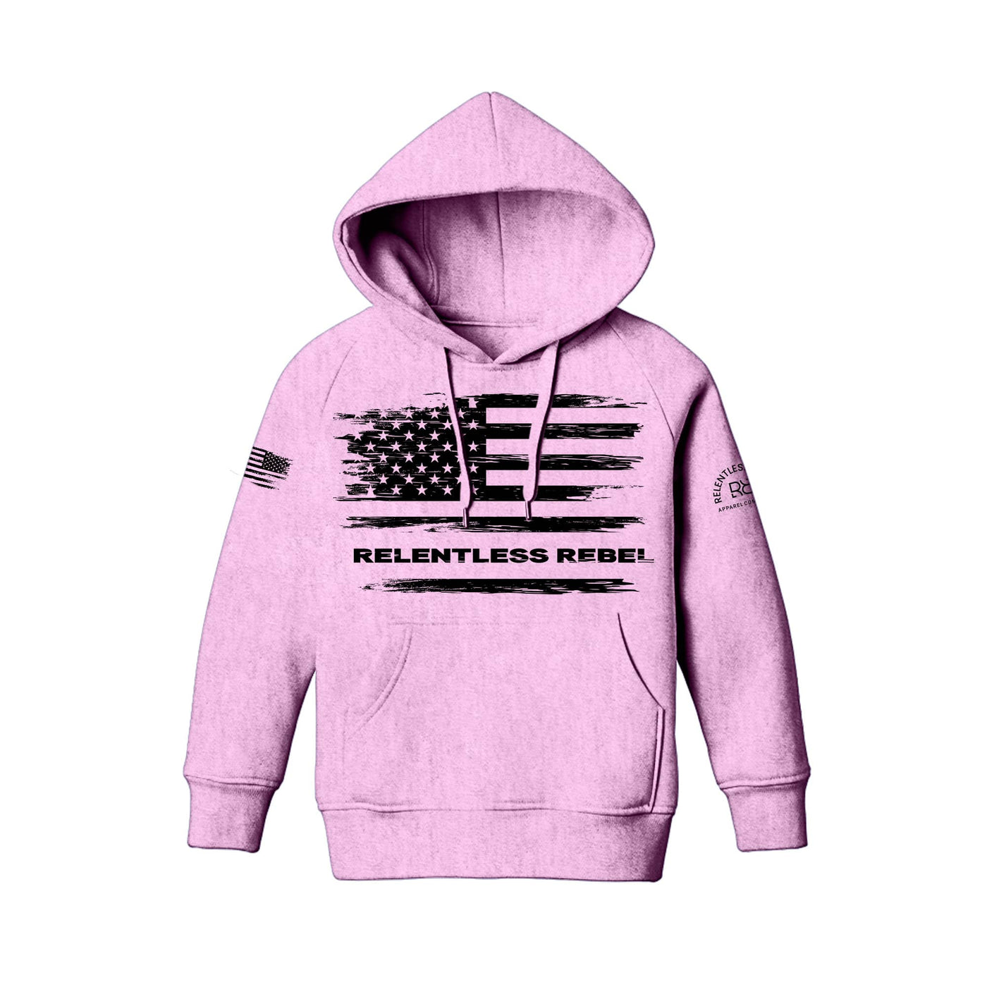 Relentless Rebel Flag | Front | Youth Hoodie