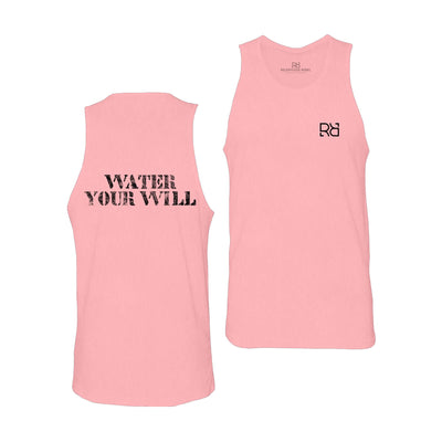 Pink Water Your Will Men's Tank Top