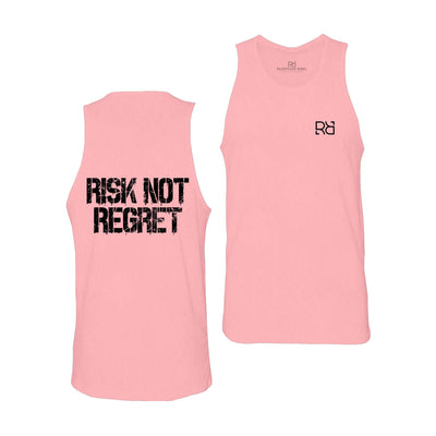 Pink Risk Not Regret Men's Tank Top