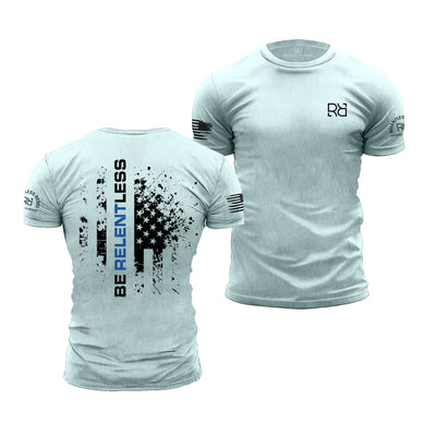 Be Relentless Prism Ice Blue Men's Tee