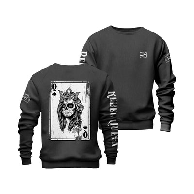 Rebel Queen | "Rebel Ace" | Sleeve | Crew Neck Sweatshirt