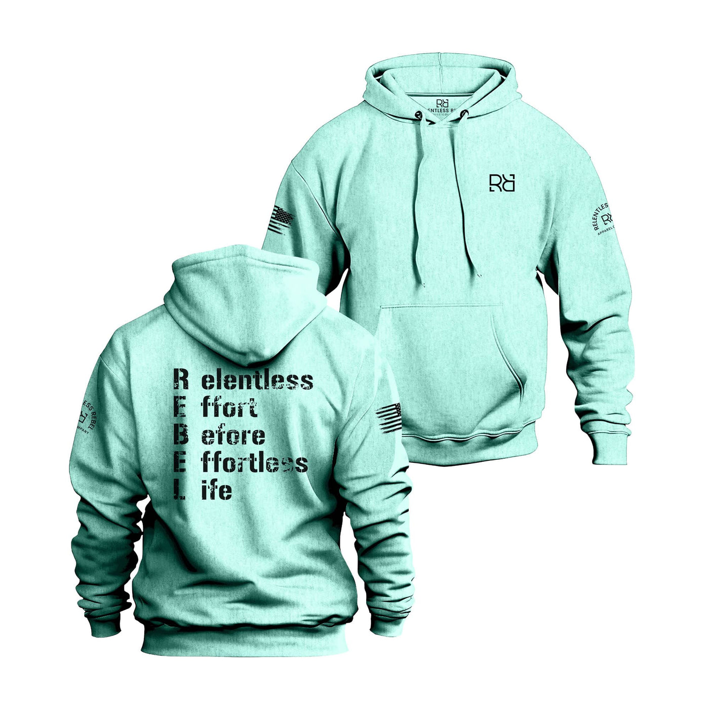 Relentless Effort Before Effortless Life | Color | Men's Hoodie