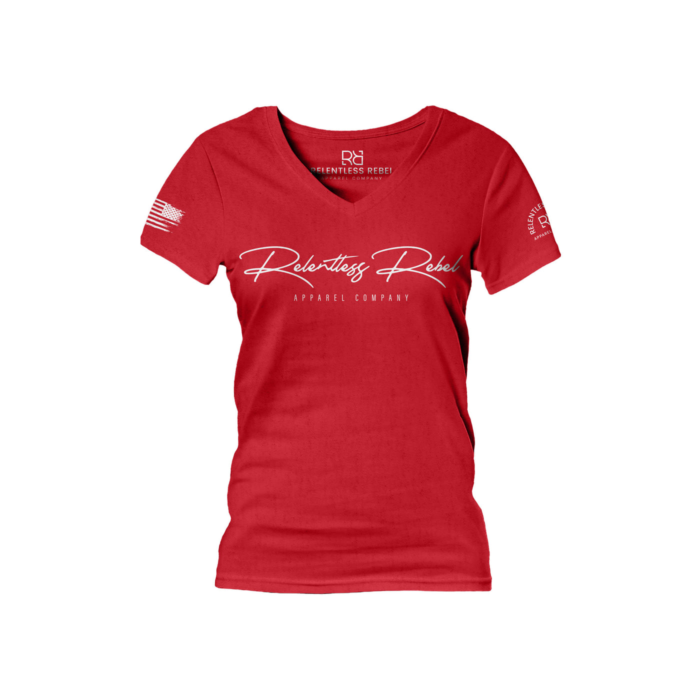 Relentless Rebel Apparel | Front | V-Neck Women's Tee