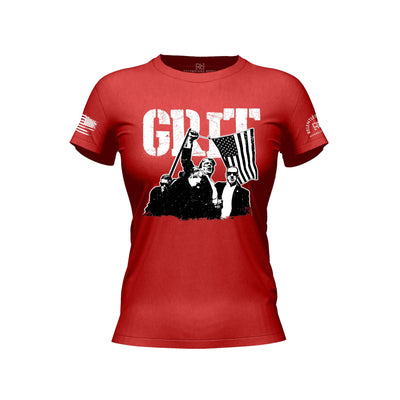 GRIT - DJT Historic Rebel Red Women's Tee