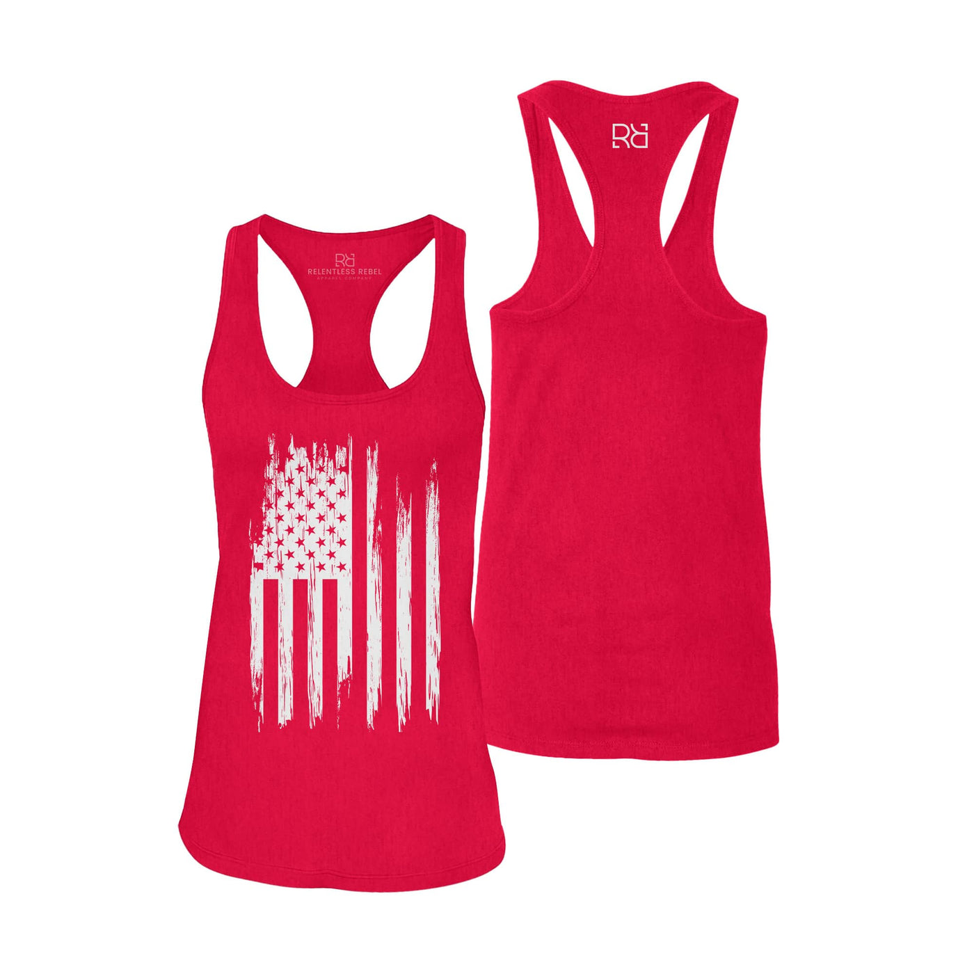 Rebel Patriot Flag | Women's Racerback Tank Top