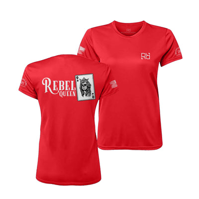 Red Rebel Queen "Rebel Ace" Women's Dri Fit Tee