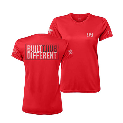 Built Different Rebel Red Women's Dry Fit Tee