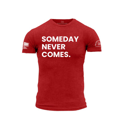 Rebel Red Someday Never Comes Men's Tee