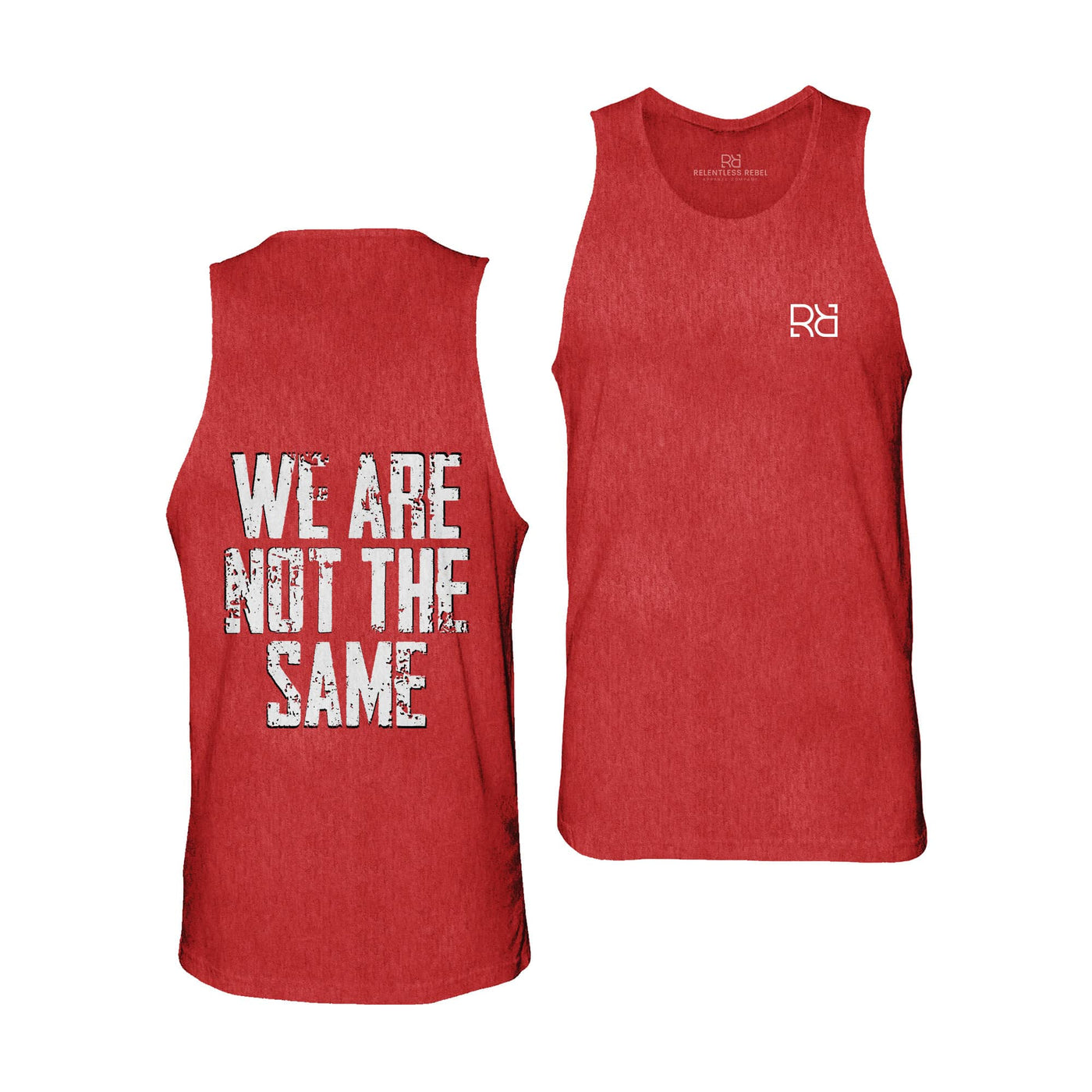 Red We Are Not The Same Men's Tank Top