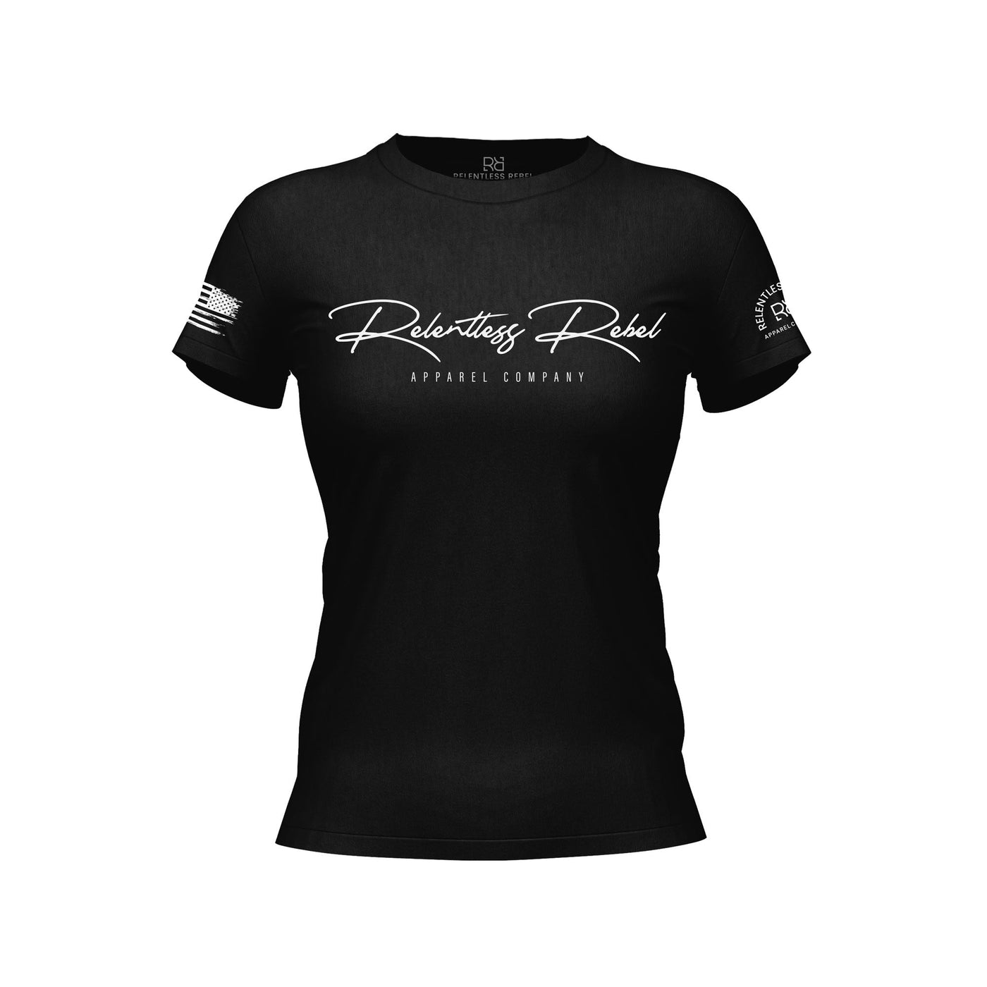 Relentless Rebel Apparel | Front | Heather Slate | Premium Women's Tee