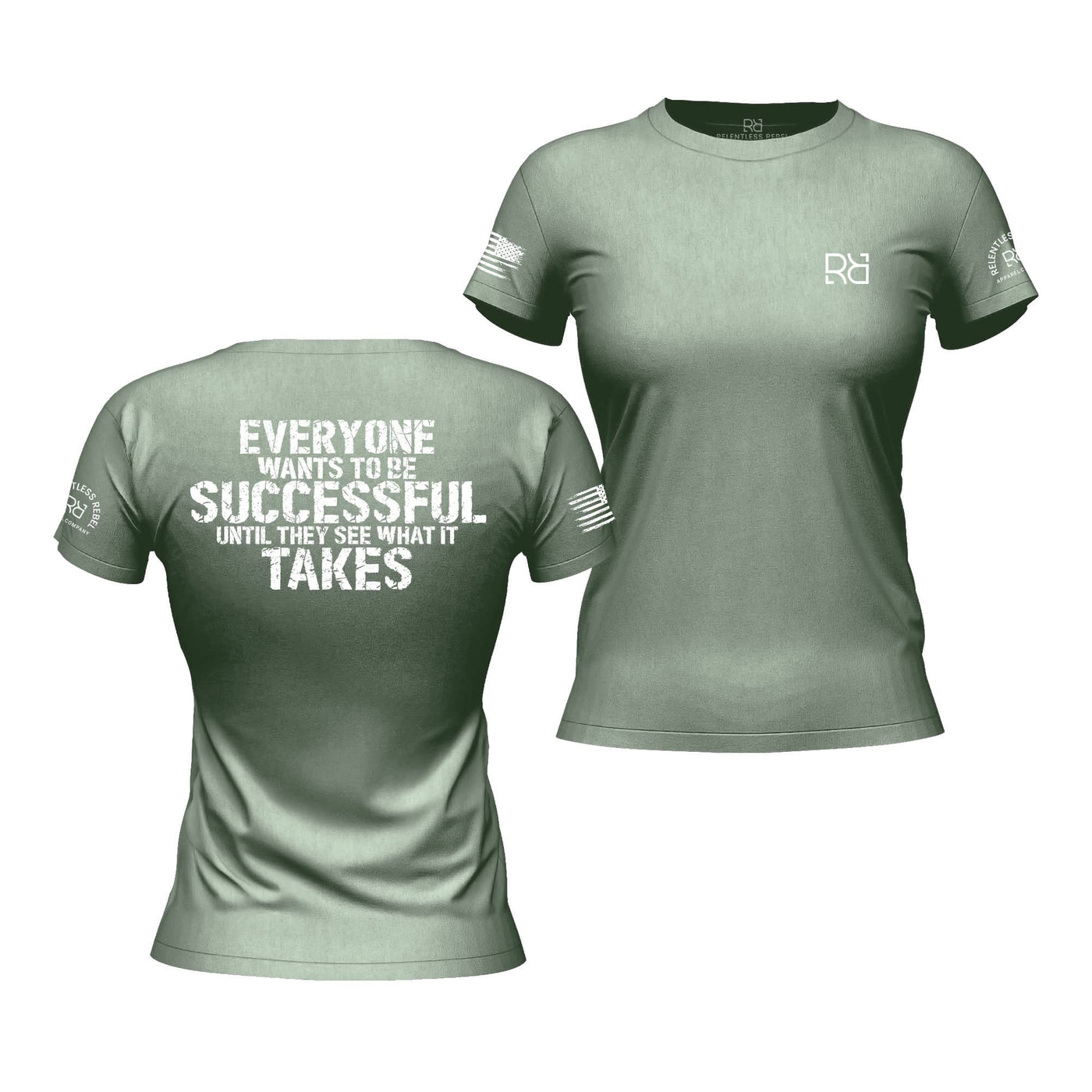 Everyone Wants To Be Successful... | B&W | Premium Women's Tee