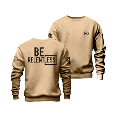 Sandstone Men's Be Relentless Back Design Sweatshirt