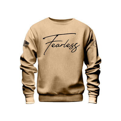 Sandstone Fearless Front Design Sweatshirt