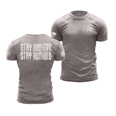 Heather Stone Stay Hungry Stay Humble | Premium Men's Tee