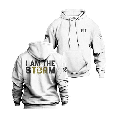 I Am the Storm® | Men and Women | White Hoodie Bundle