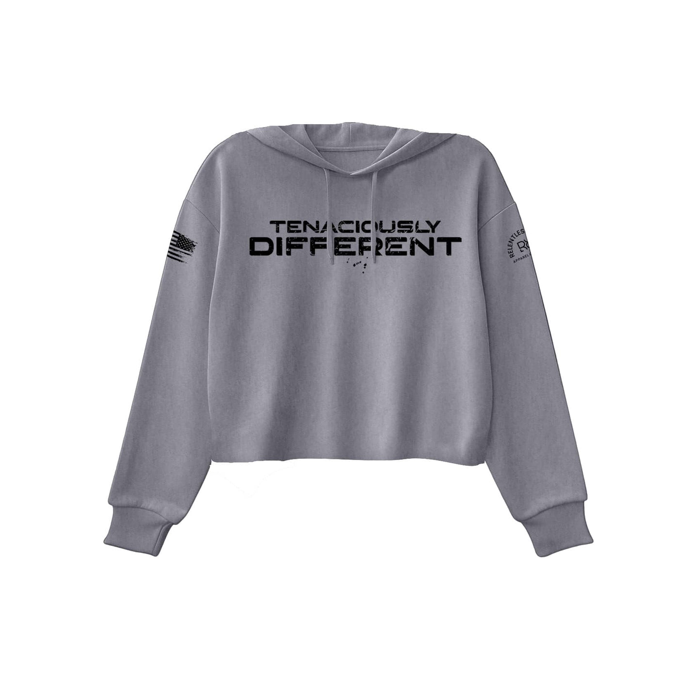 Storm Tenaciously Different Women's Cropped Hoodie