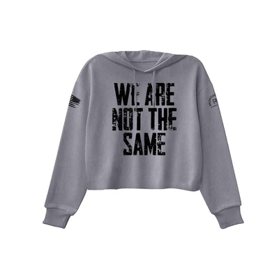 Storm We are Not The Same Women's Cropped Hoodie