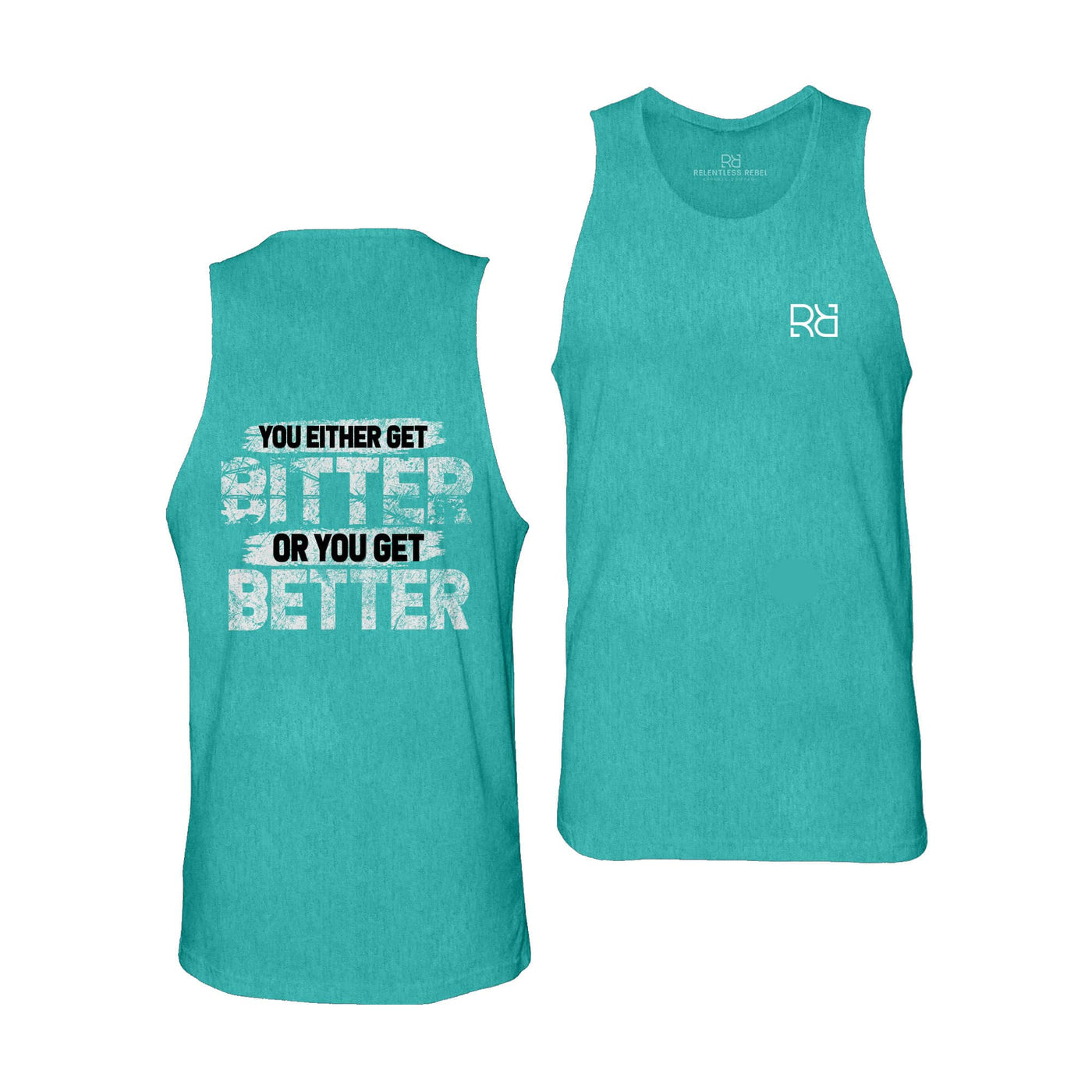 Teal You Either Get Bitter...Men's Tank Top