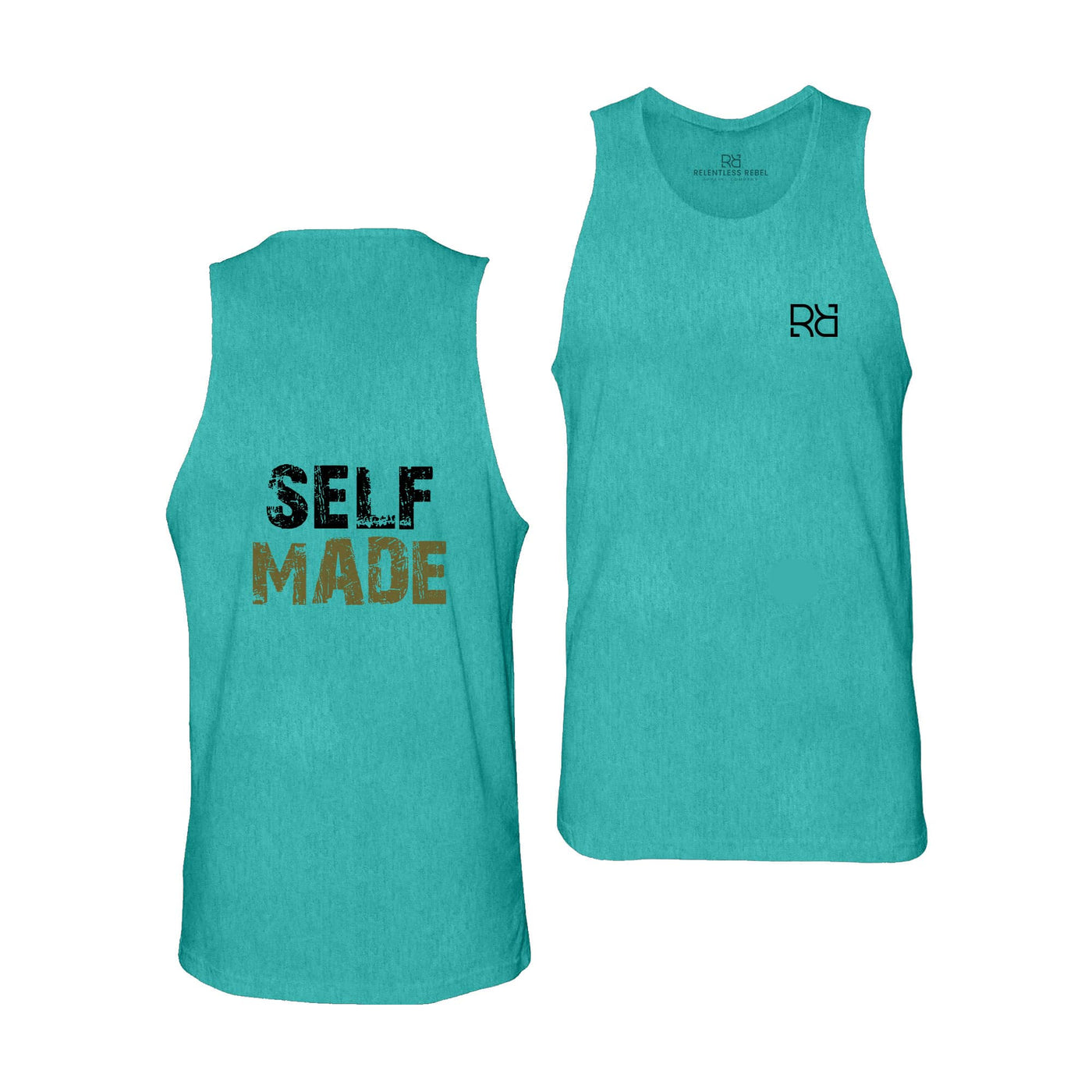 Teal Self Made Men's Tank Top