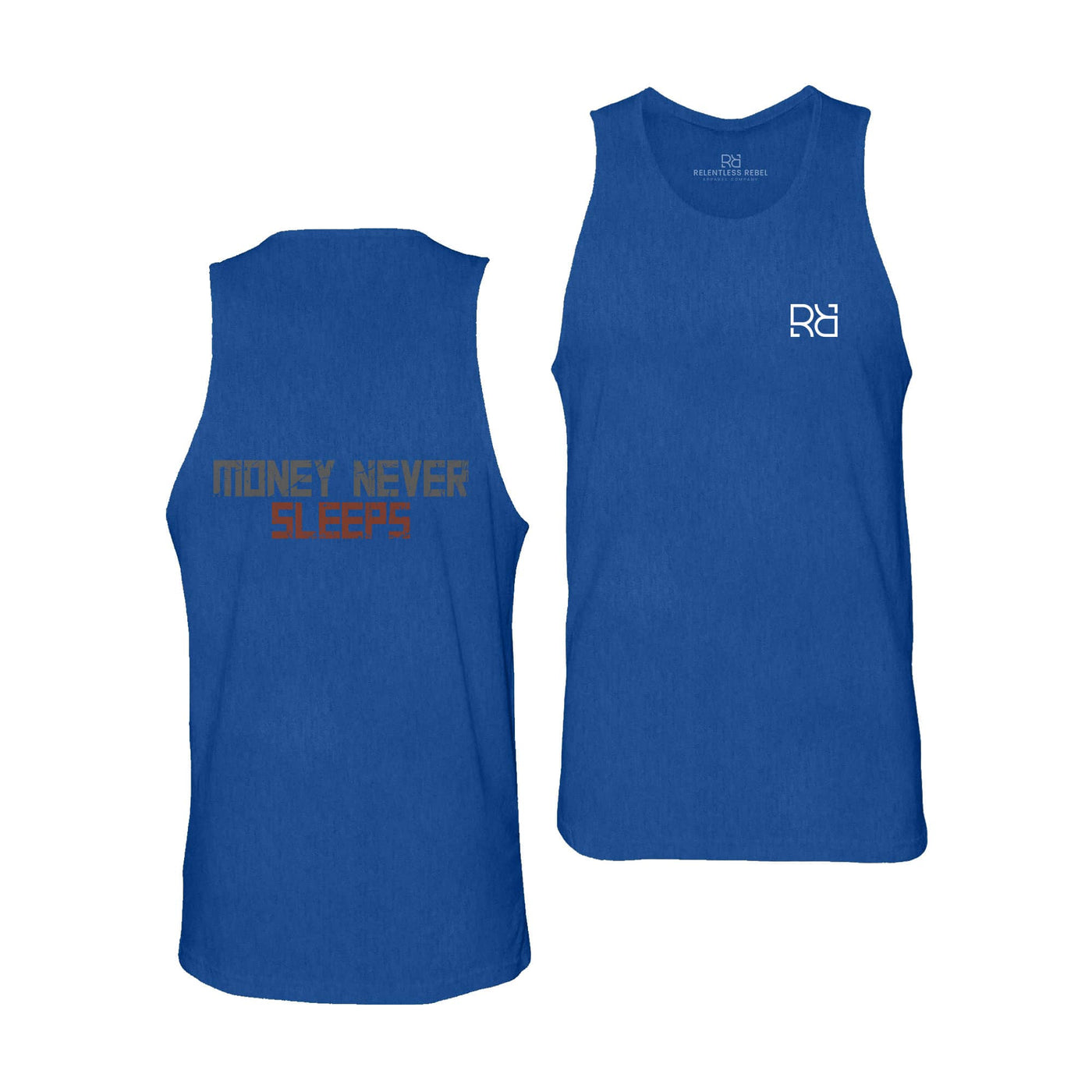 True Royal Money Never Sleeps Men's Tank Top