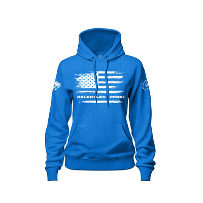 Relentless Rebel Flag | Front | Women's Hoodie