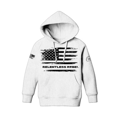 Relentless Rebel Flag | Front | Youth Hoodie