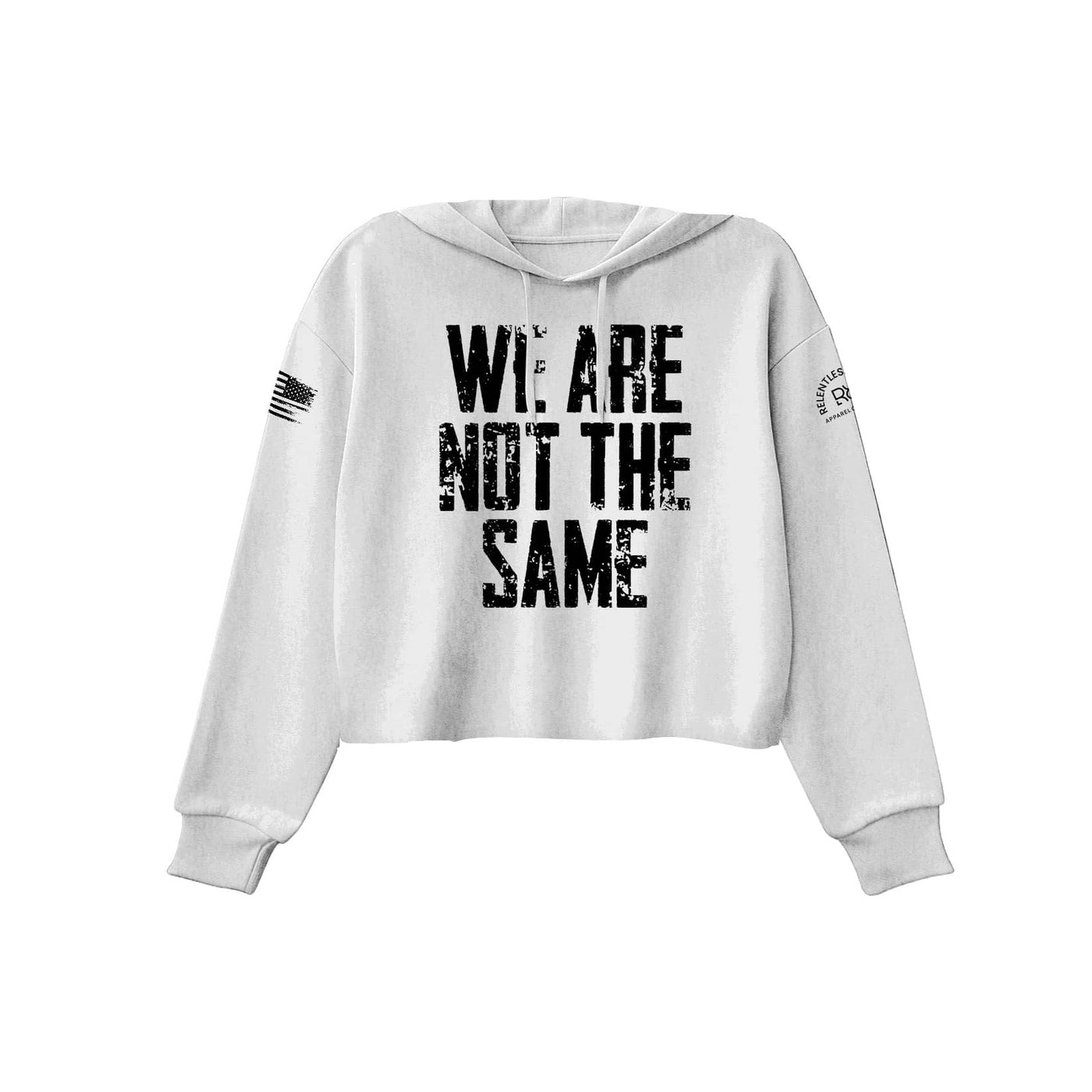 We Are Not the Same | Front | Women's Cropped Hoodie