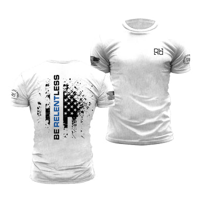 Be Relentless Relentless White Men's Tee