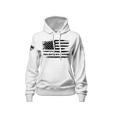 Relentless Rebel Flag | Front | Women's Hoodie