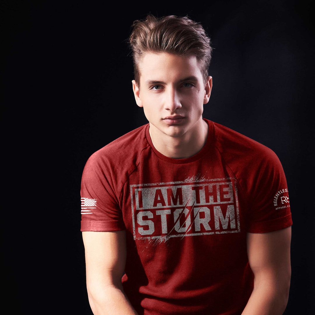 I Am The Storm® | 2 | Front | Premium Men's Tee – Relentless Rebel