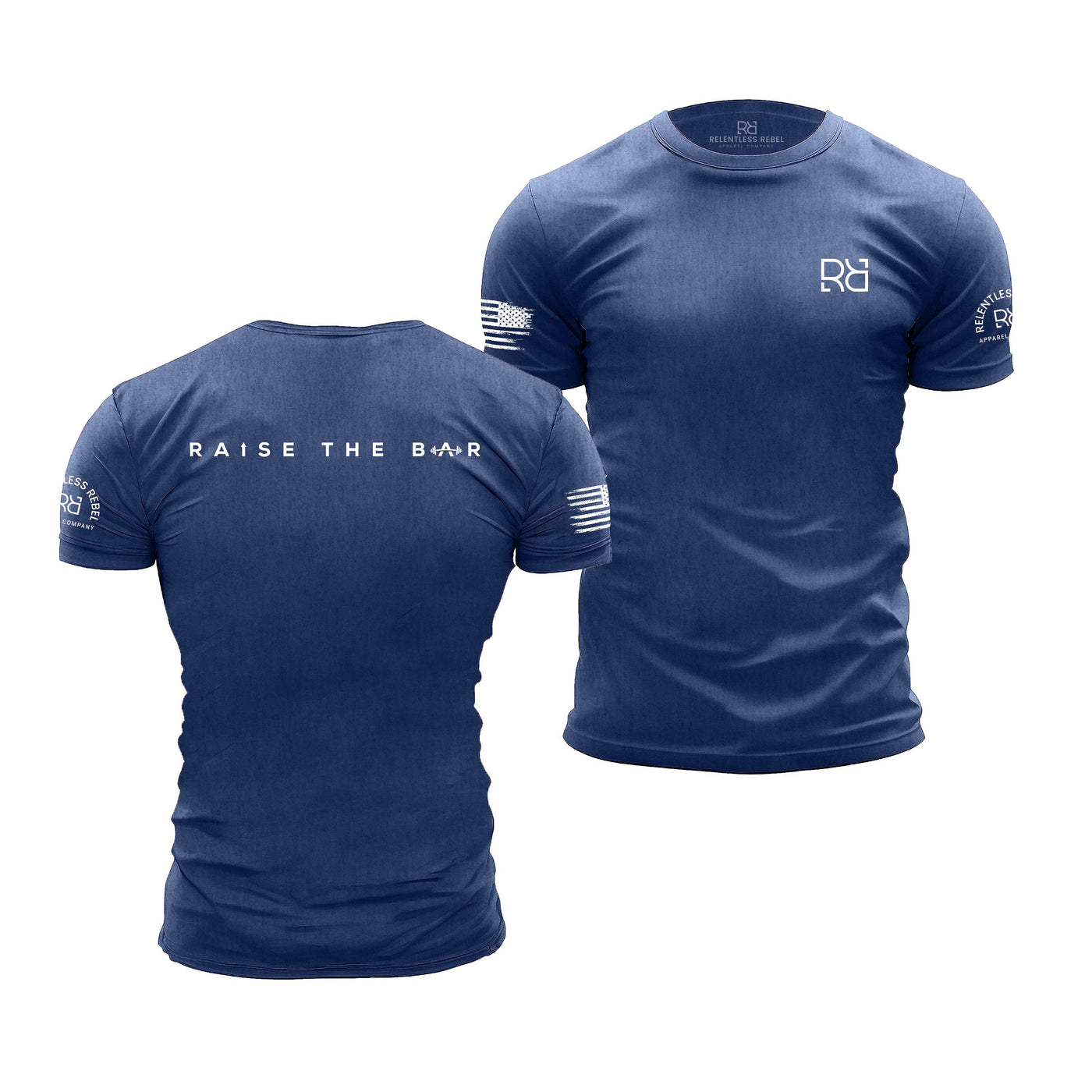 Rebel Blue Raise the Bar | Premium Men's Tee