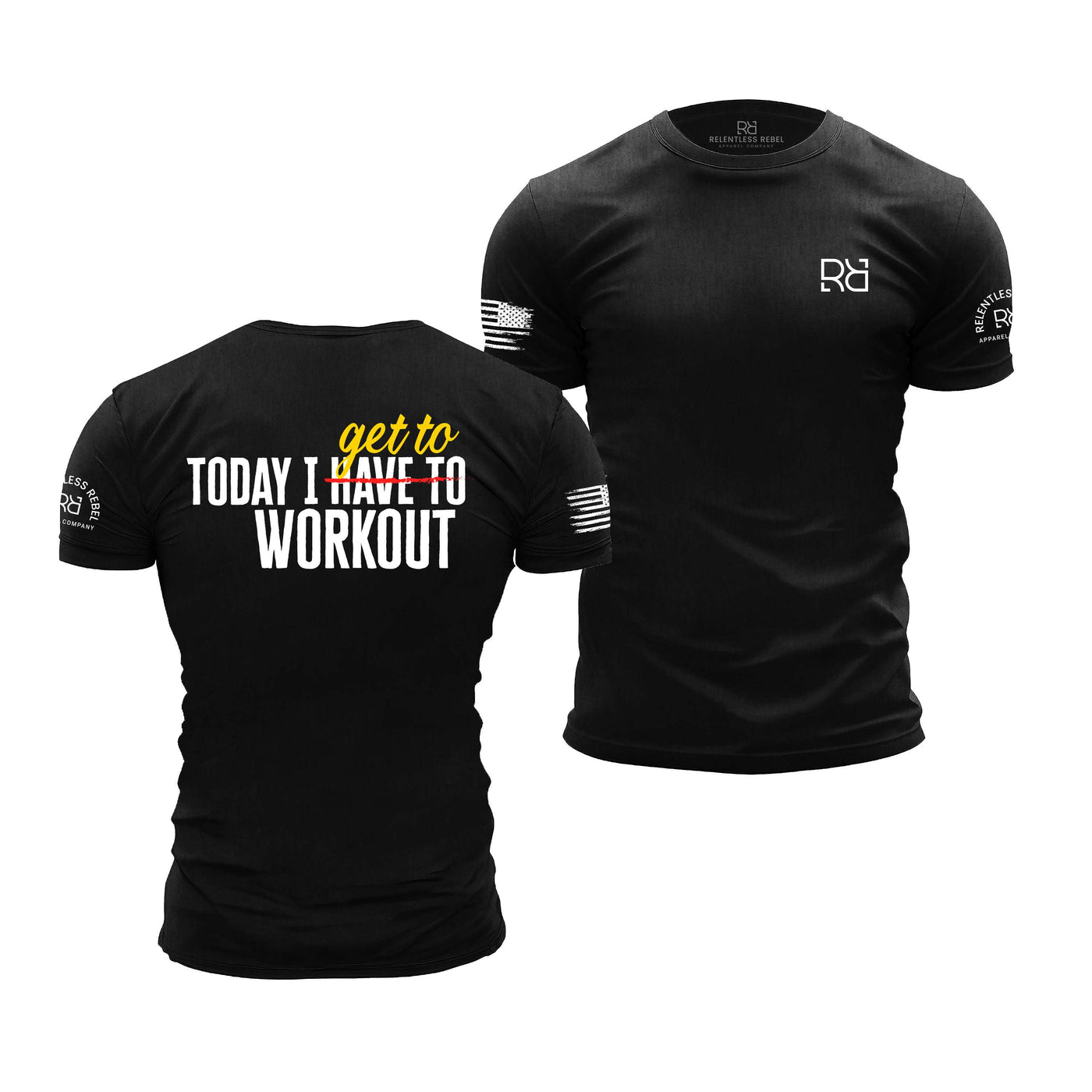 Today I Get To Work Out | Premium Men's Tee