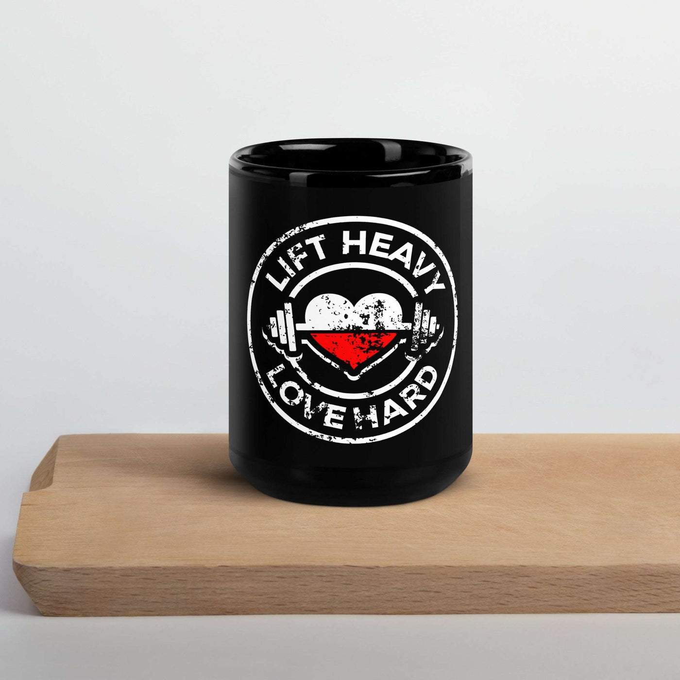 Lift Heavy Love Hard Coffee Mug