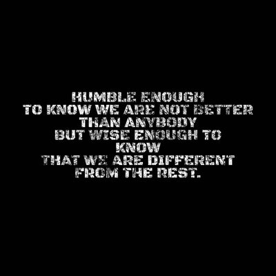 Humble Enough To Know We Are Not Better Than Anybody | Premium Women's Tee