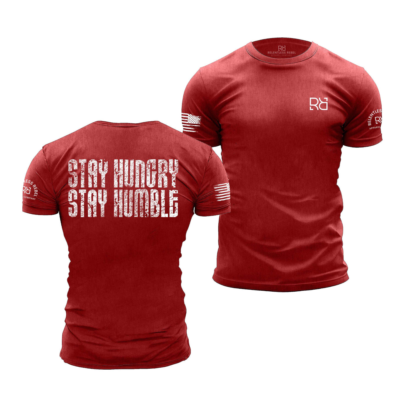 Stay Hungry - Stay Humble | Premium Men's Tee